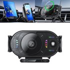 Universal Car Air Vent Mout Cell Phone Holder Wireless Fast Charger iPad Stand