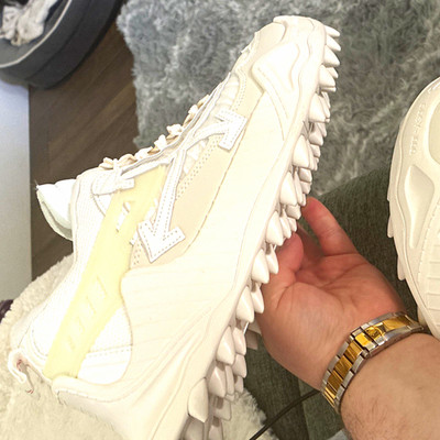 Off white reps Athletic Sneakers Lace Up Activewear