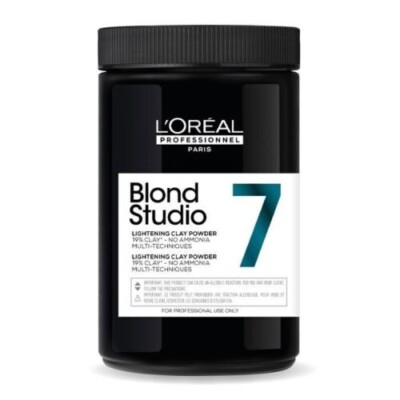 L'Oreal Blond Studio 7 Lightening Clay Powder 500g