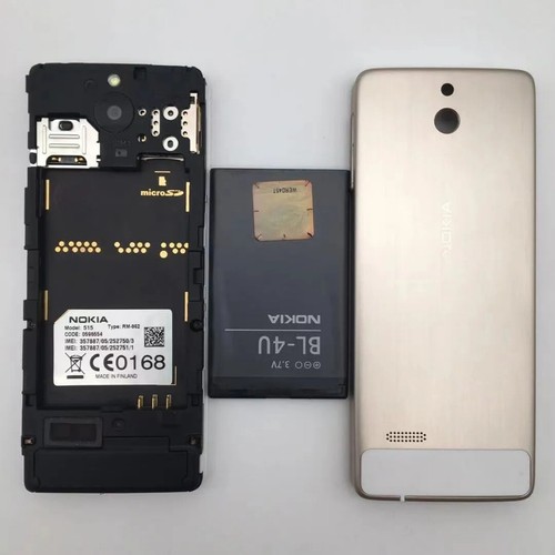Nokia 515 Original Unlocked 5MP 2.4' Dual Sim Card 3G GSM Keyboard Mobile Phone - Afbeelding 7 van 26