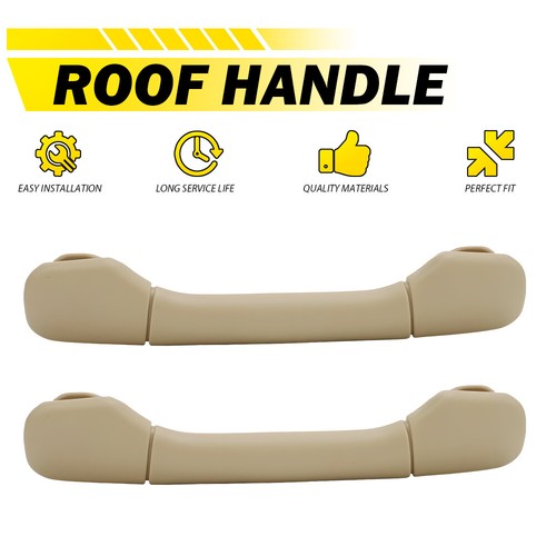 2X Roof Inner Pull Handle Grab Beige For 2006-2015 Lexus ES350 RX350 IS300 IS350 - Foto 13 di 13