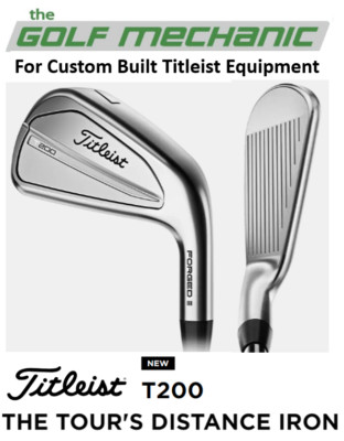 2023 Titleist T200 (1) Individual Iron Custom Built UST MAMIYA