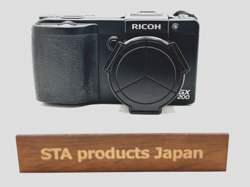 Ricoh GX200 12.1 MP 3x 24-72mm Zoom VF-1 Vintage Compact Digital Camera - Black - Picture 3 of 19