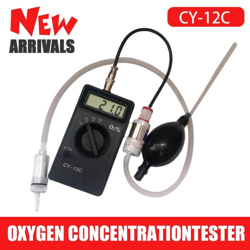 Probador de concentración de oxígeno CY-12C medidor detector analizador probador de pureza de oxígeno - Imagen 2 de 6