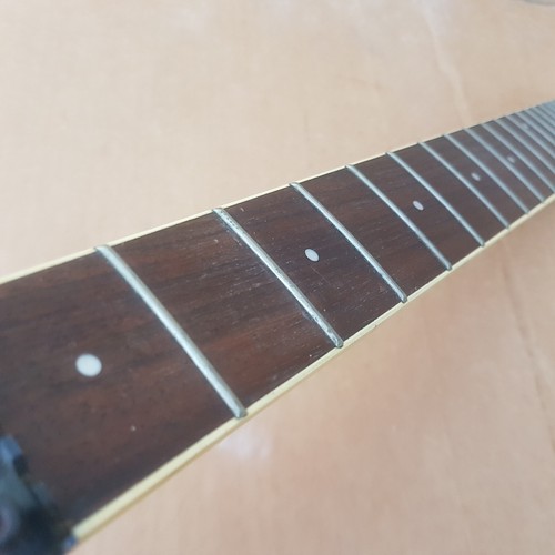 80's POINTY HEADSTOCK ROSEWOOD NECK - REVERSE HEADSTOCK - Bild 10 von 11