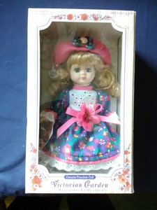 victorian garden genuine porcelain doll