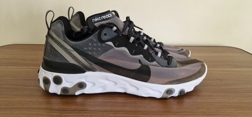 Men Nike React Element 87 Anthracite Mens AQ1090-001 Sz US 10.5/ EUR 44.5 E92