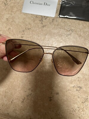 Christian Dior Monsieur 3YG86 LIGHT GOLD / BROWN RED FADE Sunglasses Sunglasses Christian Dior 2153 Men main image 4