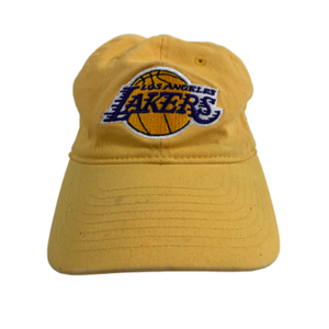 Adidas Los Angeles Lakers Hat Cap Pre Owned Yellow One Size Ebay