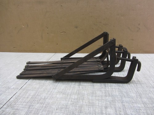VTG RUNNING BOARD EXTENDABLE LUGGAGE RACK MODEL T A FORD CHEVY DODGE ESSEX - Picture 12 of 15