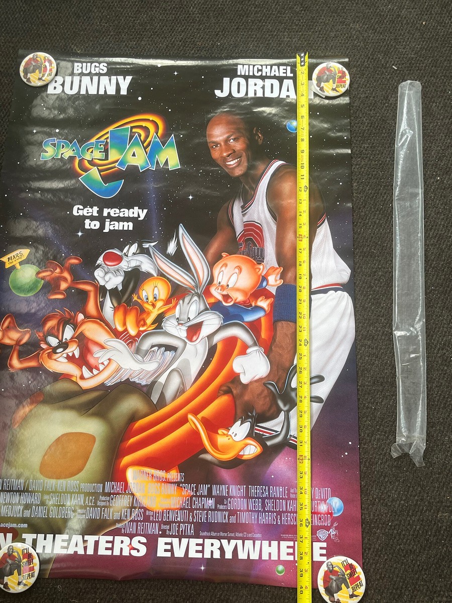 1996 Michael Jordan Space Jam Warner Brothers Bugs Bunny