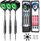 CyeeLife 28g Steel tip darts  with Carry Case,Extra Dart Shafts+Flights+Tool