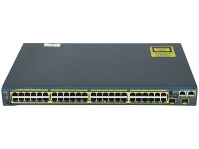 CISCO - WS-C2960S-48TS-S - Catalyst 2960S 48 GigE, 2 x SFP LAN Lite