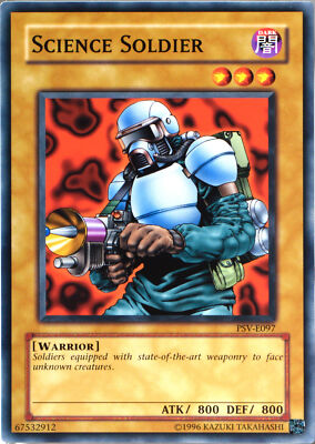 carte YU-GI-OH PSV-E097 Science Soldier NEUF | eBay