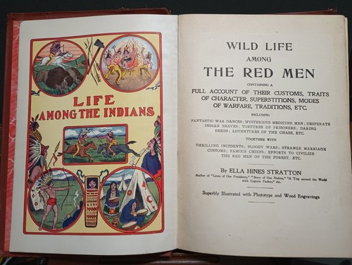Wild Life Among the Red Men Customs Superstitions : Ella Hines Stratton 1908 - Picture 10 of 24