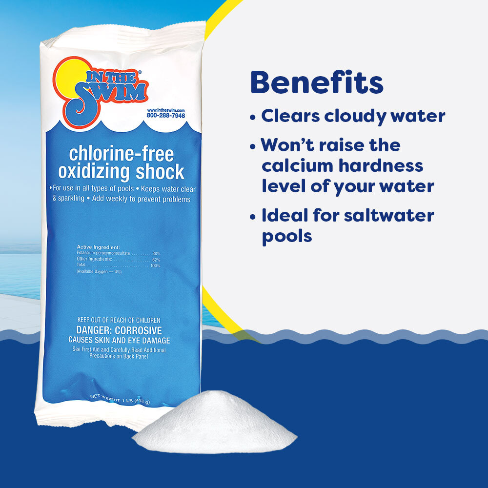 In The Swim Chlorine Free Pool Shock Oxidizer 6 X 1 Pound Bags in-the-swim-chlorine-free-pool-shock-oxidizer-6-x-1-pound-bags