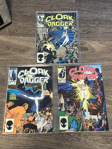 🔥🔥 Umhang und Dolch V2 #'s 1-3 - Marvel 1985 🔥🔥 TOP ZUSTAND!!!