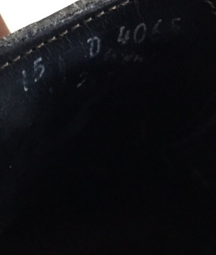 Scarpe eleganti Allen Edmonds Neumok Oxford a coda di rondine da uomo 15 D nere in morbida pelle USA - Foto 9 di 10