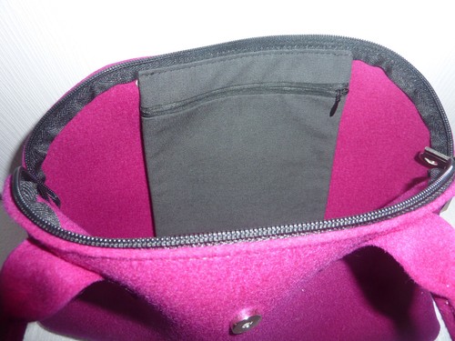 Damen Designer Handtasche - Woll-Filz - von "dieTasche" - Bild 3 von 4