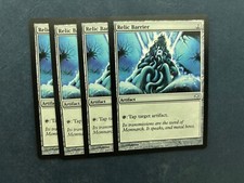 MTG 4X FIFTH DAWN RELIC BARRIER NM MAGIC THE GATHERING ENGLISH UNCOMMON ARTIFACT