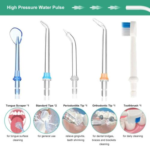 Replacement Tips for Waterpik Water Flossers and Oral Irrigators WP-100 WP-450 - Picture 2 of 8