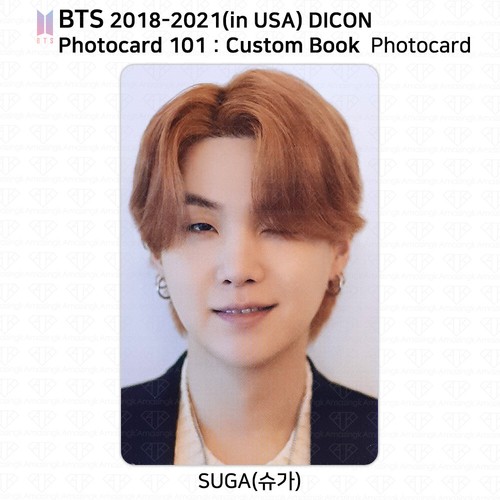 BTS 2018-2021 (in USA) Dicon Photocard 101 : Custom Book Photocard KPOP K-POP - Picture 12 of 212