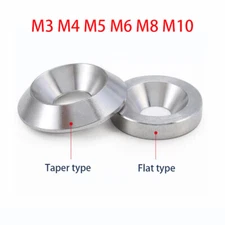 M3 ~M10 304 ss countersunk head washer bowl washer solid cone convex decoration