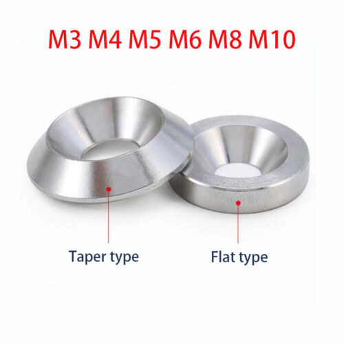 M3 ~M10 304 ss countersunk head screw bowl washer solid cone convex decoration - Afbeelding 1 van 5