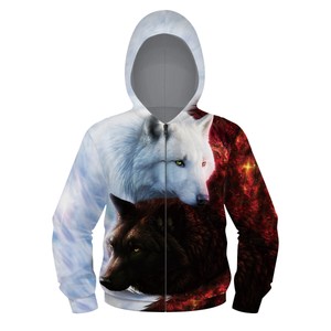 wolf hoodie ebay