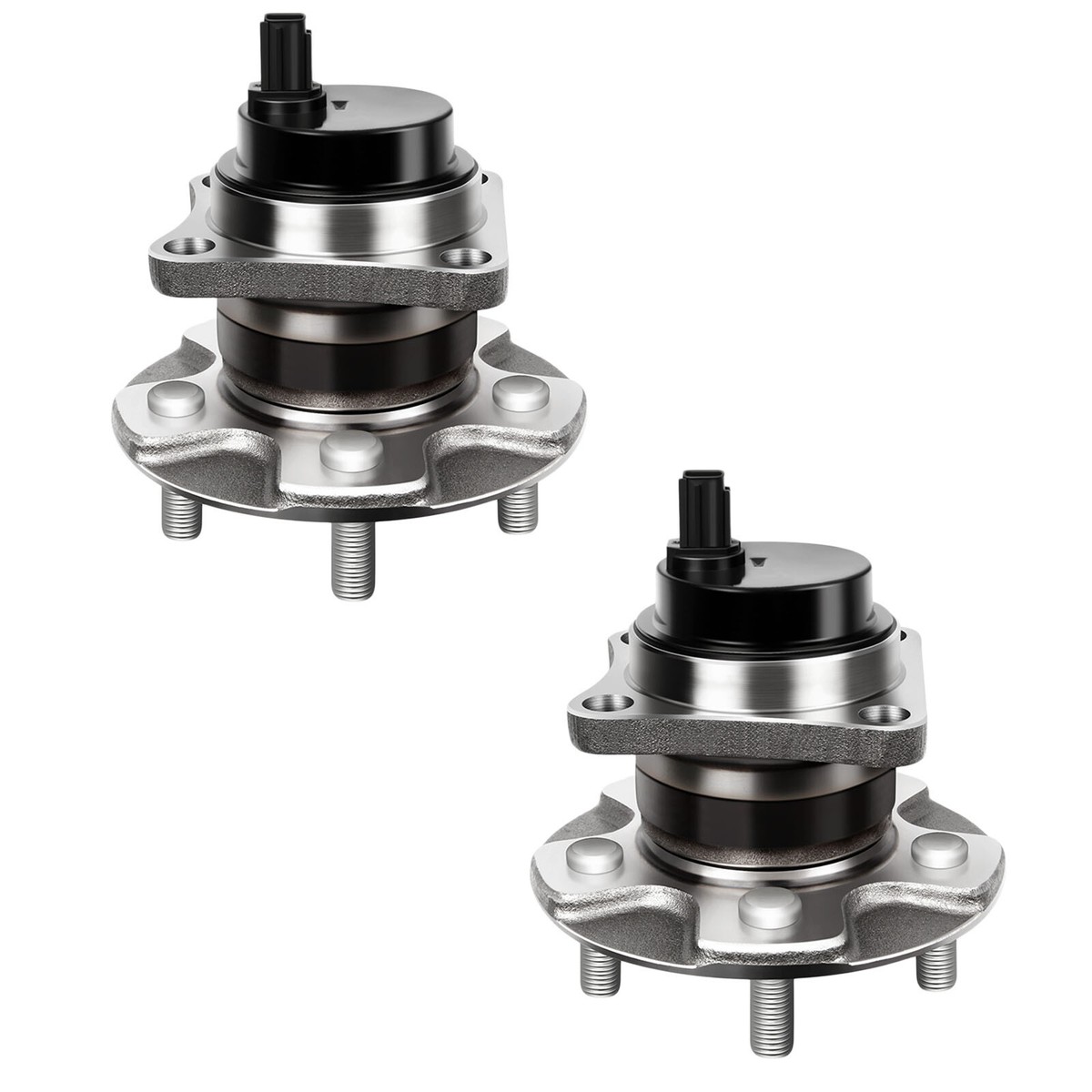 2pcs Rear Wheel Hub Bearing W/ABS Fits 09-15 Toyota Matrix Corolla