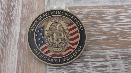 Moneda Desafío Jefe de Policía de Garden Grove Departamento de Policía de California #C173 - Imagen 3 de 8