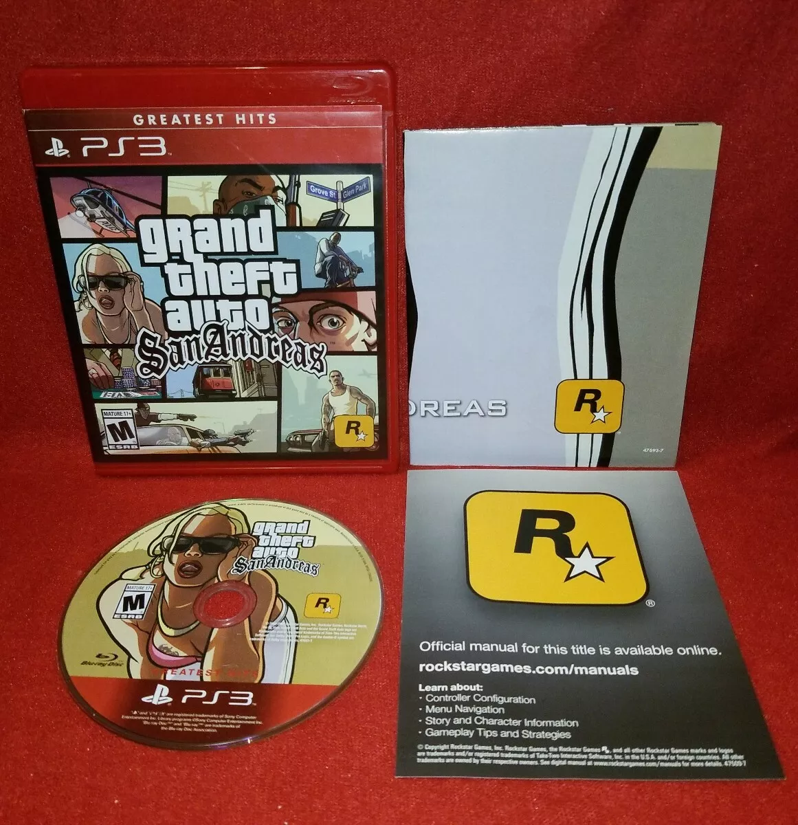 Grand Theft Auto: San Andreas  (PS3) Gameplay 