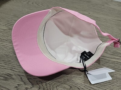 Salvatore Ferragamo Womens Pink Gancini Baseball Cap New With Tags