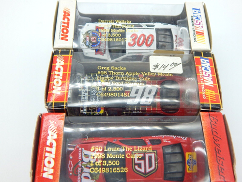 1:64 MISCHUNG AUS 10 ACTION NASCAR DIECAST JEFF GORDON, DARREL WALLTRIP & ANDEREN -RTC1621 - Bild 6 von 7
