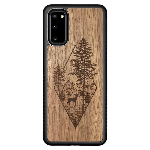 Deer Woodland - Wooden Galaxy S23 Ultra Case, S22 Plus, S21 FE, S21, S20 - Photo 19 sur 27
