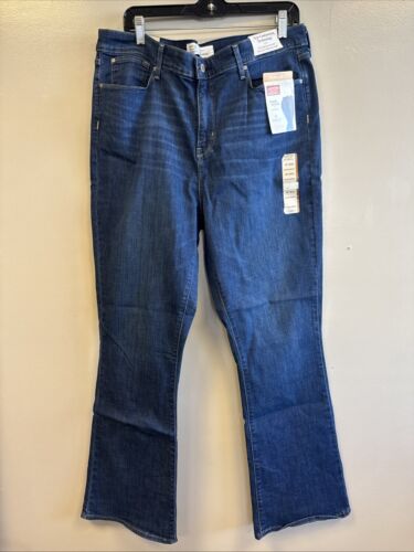 Signature By Levi Strauss Jeans Women's Size 18 Blue Curvy Mid Rise Bootcut