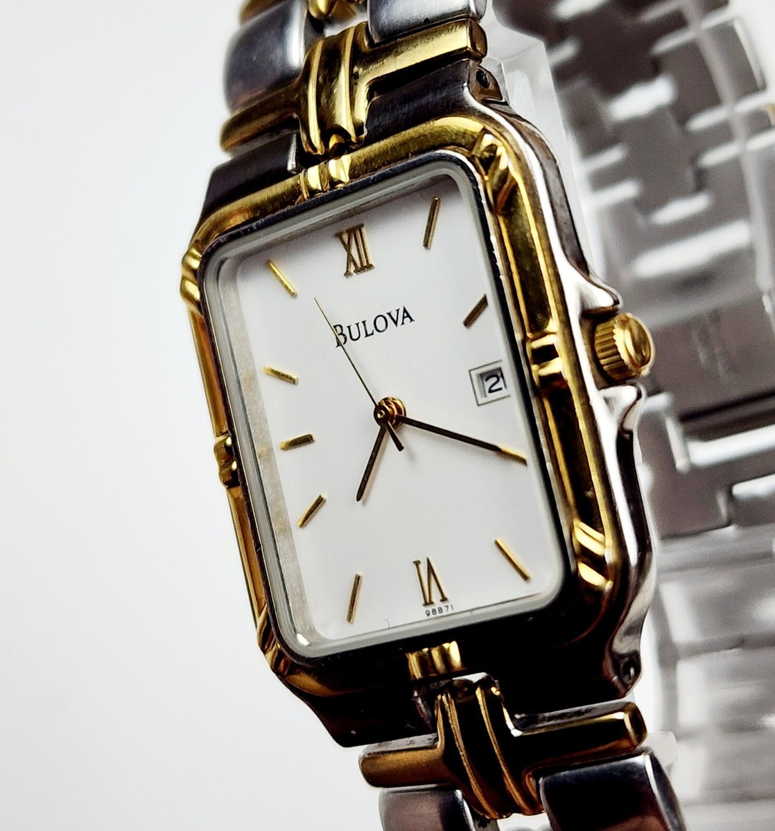 ヴィンテージ　BULOVA 腕時計 Vintage BULOVA 1950's Manual Wind Diamond Dial 17J Men's