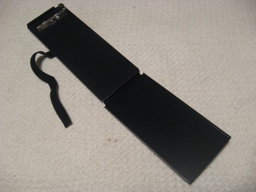 Somar POSSE Polizei/Sicherheit 5" x 12,25" x 1" schwarz Metall Zitat Caddy Halter - Bild 3 von 6