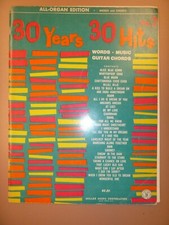 Standard Organ: 30 Years 30 Hits No. 2 All Organ Edition .. words, music, chords