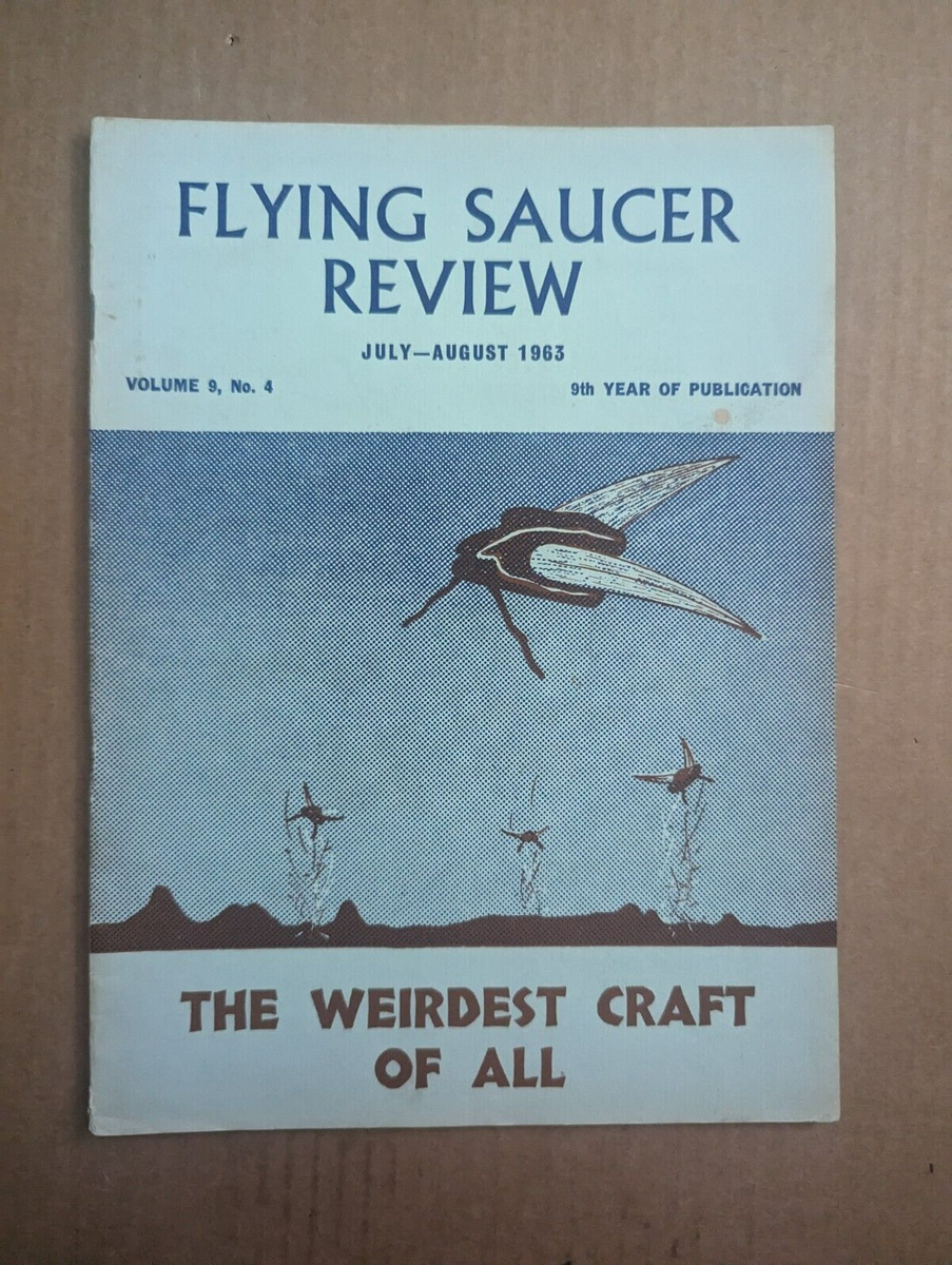 Vintage Flying Saucer Review July August 1963 Vol 9 No 4 Waveney