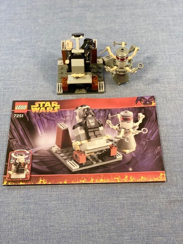LEGO Star Wars Darth Vader’s Transformation 7251 100% Complete DISPLAY ONLY - 第 1/1 張圖片