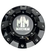 Mayhem Gloss Black Wheel Center Cap C108100B
