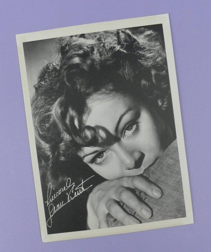Jean Kent Original Vintage 8 x 6 Inch Photo On Thin Matt Paper - Type 4