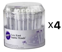 Wilton Bubble Wand Love Knot 36 Pack Pre Filled 0.16 Oz For Weddings (4-pack) on sale Wilton Bubble Wand Love Knot 36 Pack Pre Filled 0.16 Oz For Weddings (4-pack) on sale