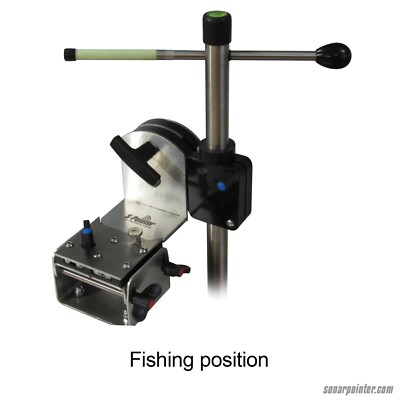 Universal transducer mount pole for Garmin LiveScope