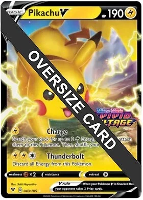 Pikachu V 043/185 Jumbo Cards