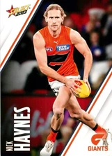 2023 GWS GIANTS AFL Card NICK HAYNES Footy Stars
