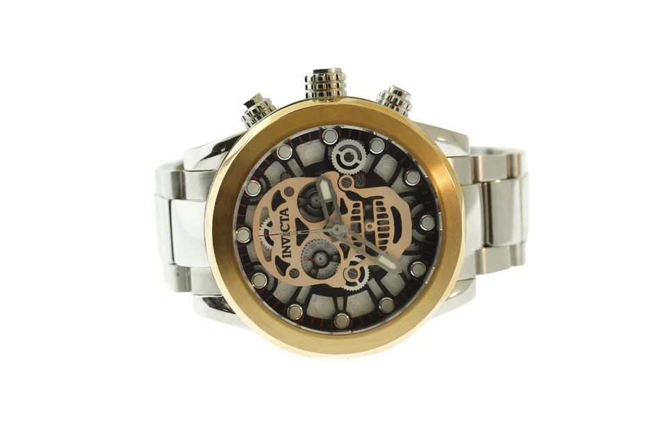 Herren Invicta 18865 Zwei-Ton Edelstahl Corduba Chronograph Tag Datum Uhr - Bild 3 von 4