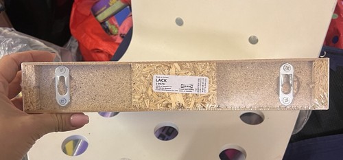 Ikea Lack Schwebendes Wandregal weiß 30x26 cm - Bild 3 von 4