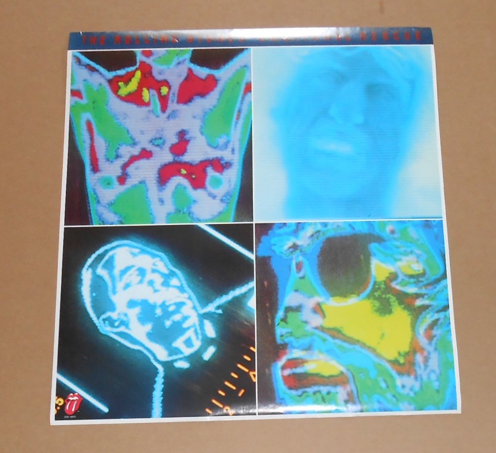 The Rolling Stones Emotional Rescue Poster Promo 2-Sided Original